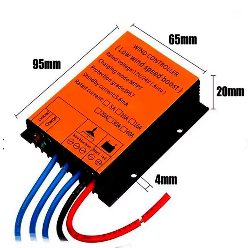 10KW 20KW Wind Turbine Generator Charge Controller 12V 24V 48V MTTP Wind Controller Waterproof Wind 