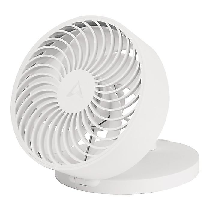 ARCTIC Summair Plus Foldable Table Fan with Integrated Battery - White
