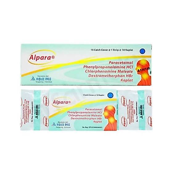 Obat Alpara Isi 15 Strip 10 Strip