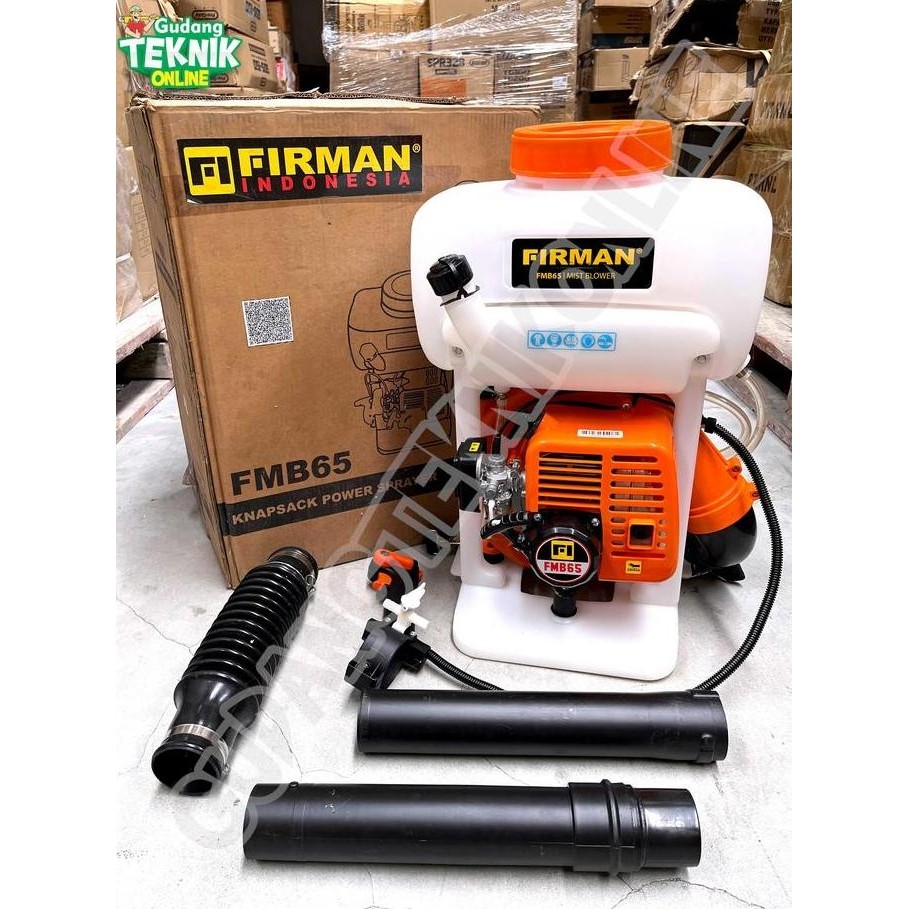 PAMAJEPON Mesin Mist Blower Duster 14L FIRMAN FMB65 2Tak / Sprayer Semprot Semprotan Hama Mist Blowe