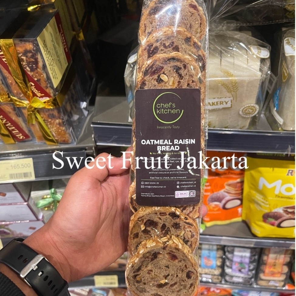 Roti Chef's Kitchen Oatmeal Raisin Bread / Pack