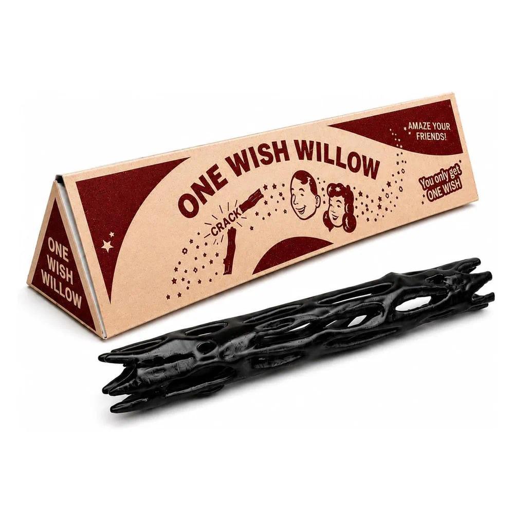 Wish Willow Stick with Box, 3D Printed Wishing Willow Wish-Making Snap Stick, Breakable Magic Lucky 