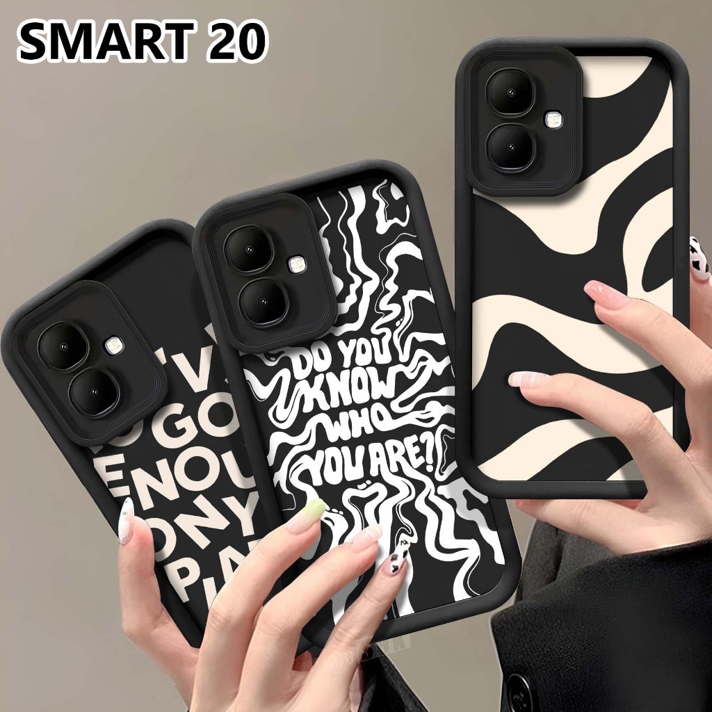 Softcase Timbul Infinix Smart 20 - Case Hp Infinix Smart 20 - Slicon Hp Infinix Smart 20 - Casing In