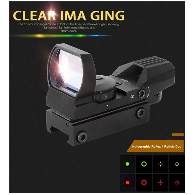 PROMO TELESKOP laser VENOM RED DOT COCOK BUAT HUNTING DAN PASER IKAN, Bushnell red dot ORIGINAL PABR