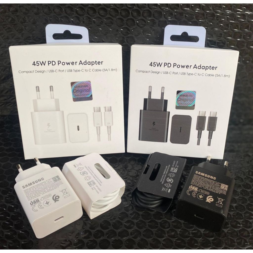 ( GROSIR ) CHARGER SAMSUNNG 45W TC CHARGER SAMSUNG 45W Casan Samsung Original