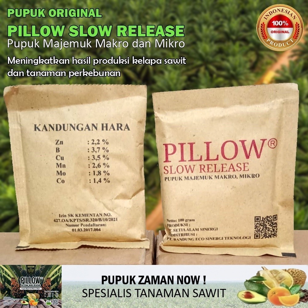 Pupuk Organik Pillow Slow Release - Besfarm Slow Release 1 Box Isi 10 Sachet