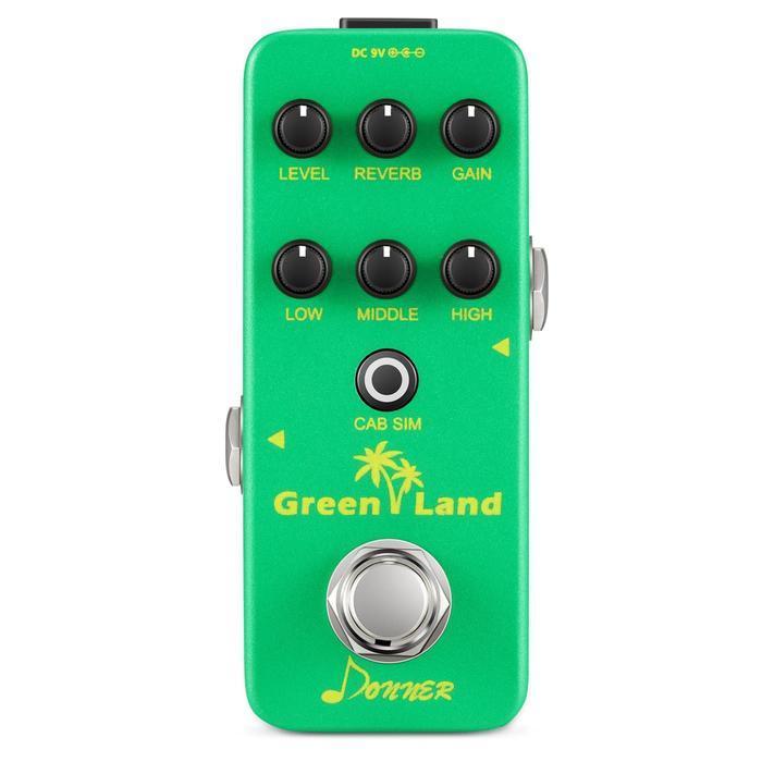 Guitar Effect Efek Gitar Preamp DONNER Greenland Green Land Not Mooer
