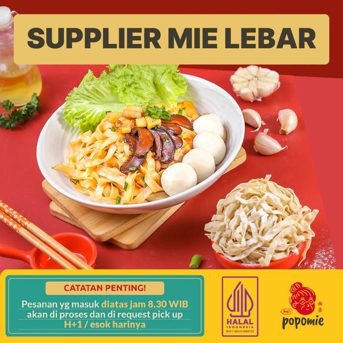 Mee Pok Mie Lebar Mie Kasar Mie Gepeng Mie Besar Mie Kwetiau Mie Telur