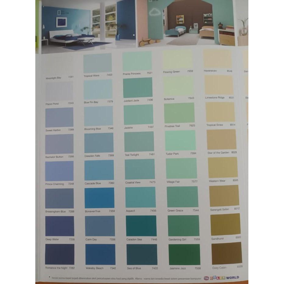 TOA SUPERSHIELD 20 LT CAT TEMBOK TINTING HARGA BY REQUEST WARNA - 8257