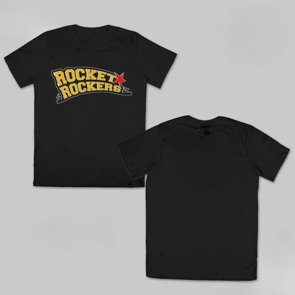 Kaos Baju Rocket Rockers Band Kaos Dewasa Lengan Pendek Cotton Combed 30s