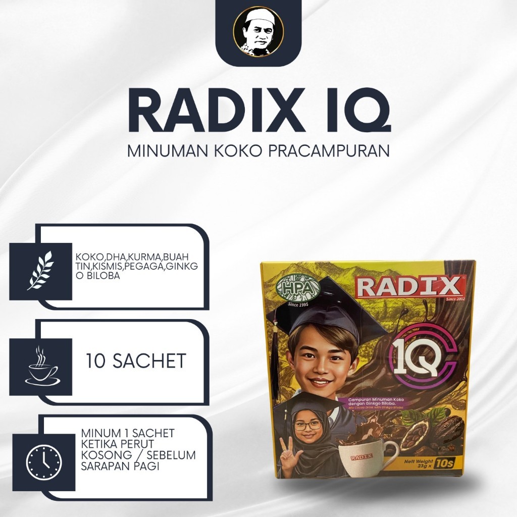 RADIX CERDIX IQ PAK HAJI