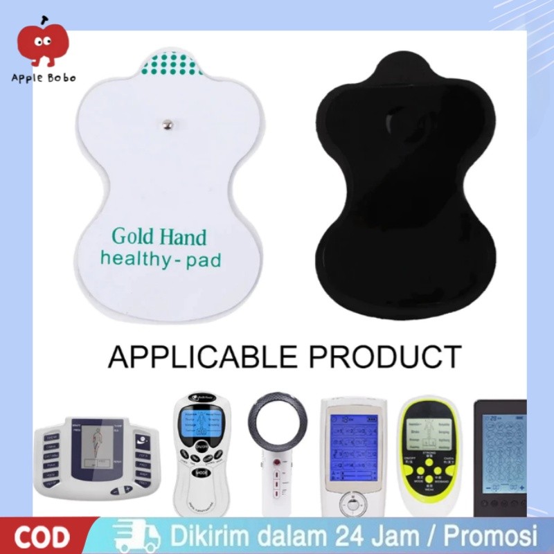 Pad Electrode  Elektroda Bantalan Alat Tempel Elektroda Reiki Electrode Pad Stimulator Pijat Elektri