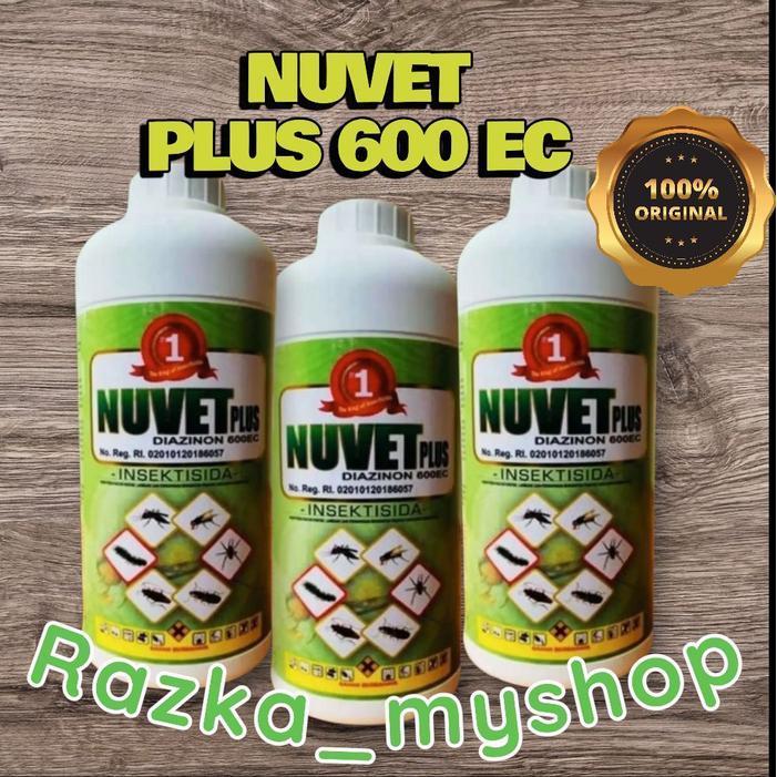 Nuvet Plus 600 EC - Diazinon 600EC Insektisida Original 100%