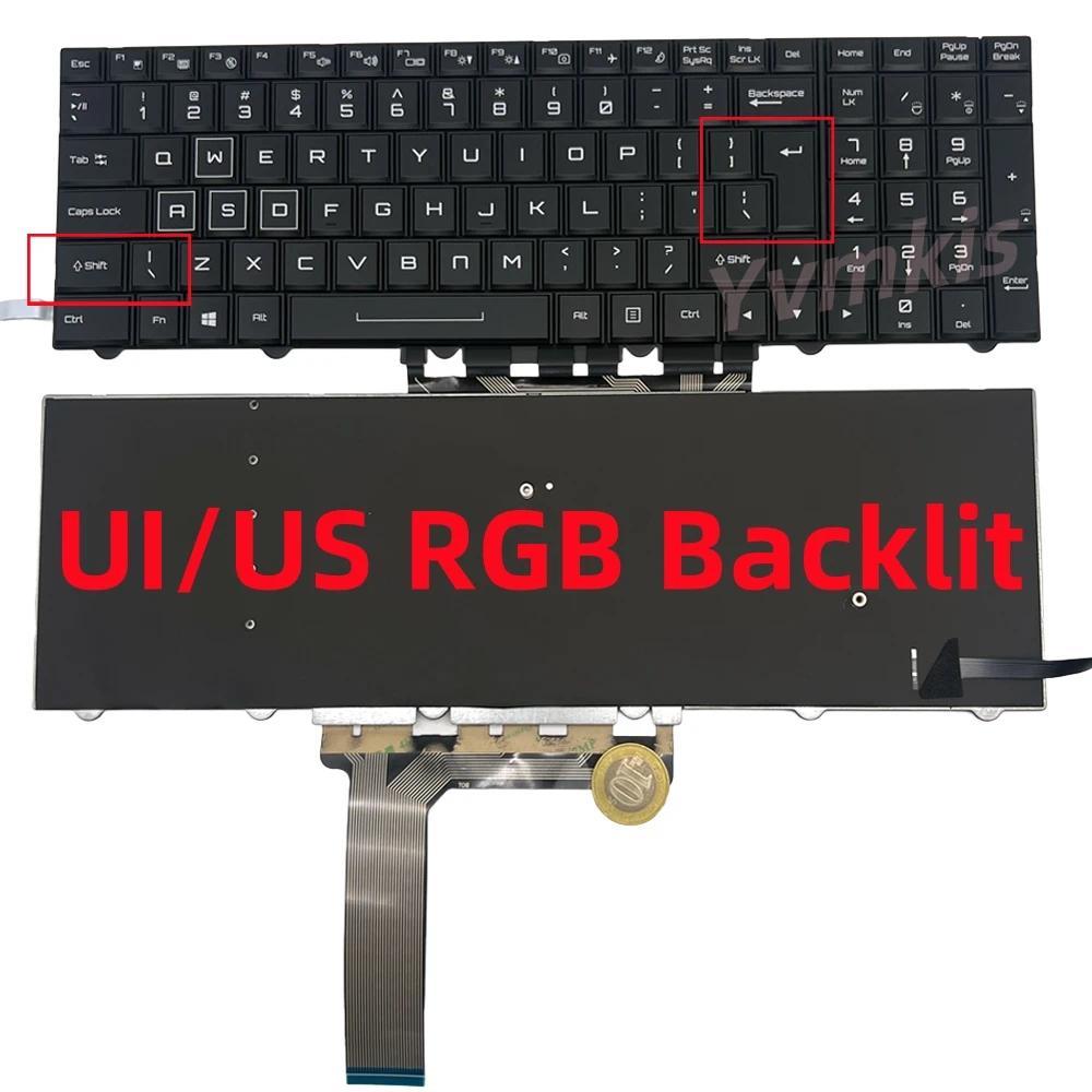 UI/US English RGB Backlit Keyboard for Clevo P750 P751 P755 P770 P771 P775 P870 P750TMG P750TM1-G DM