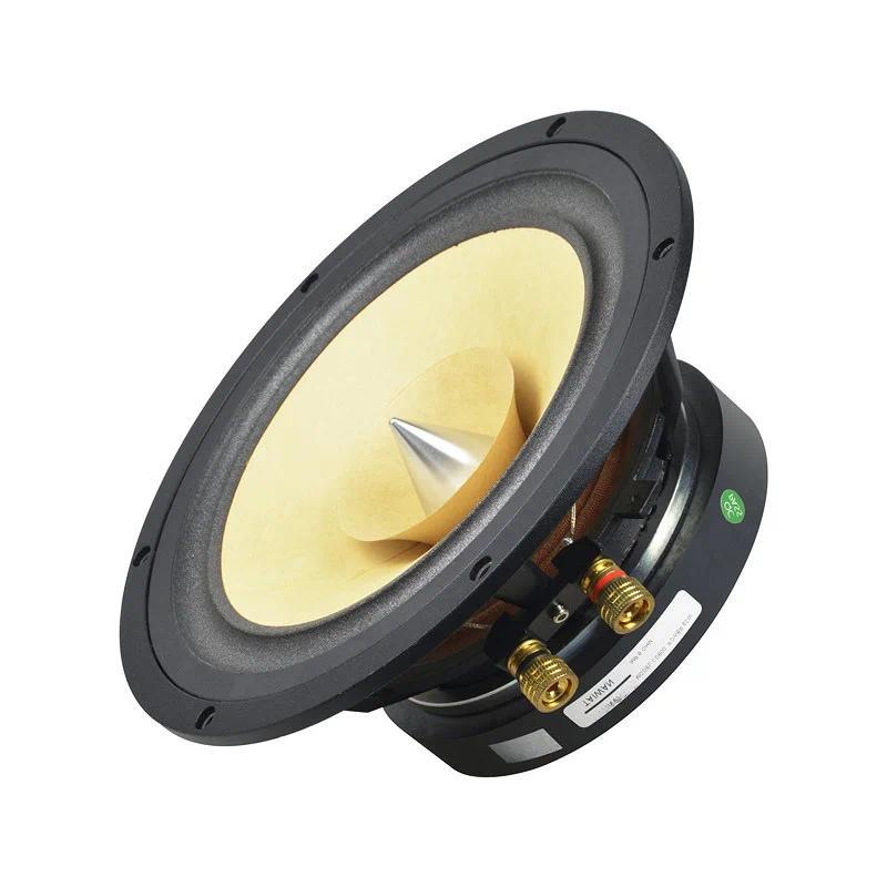 8 Inch HiFi Full Range Speaker Unit Auophile Speaker Driver 120W Aluminum Phase Plug for Auo System 