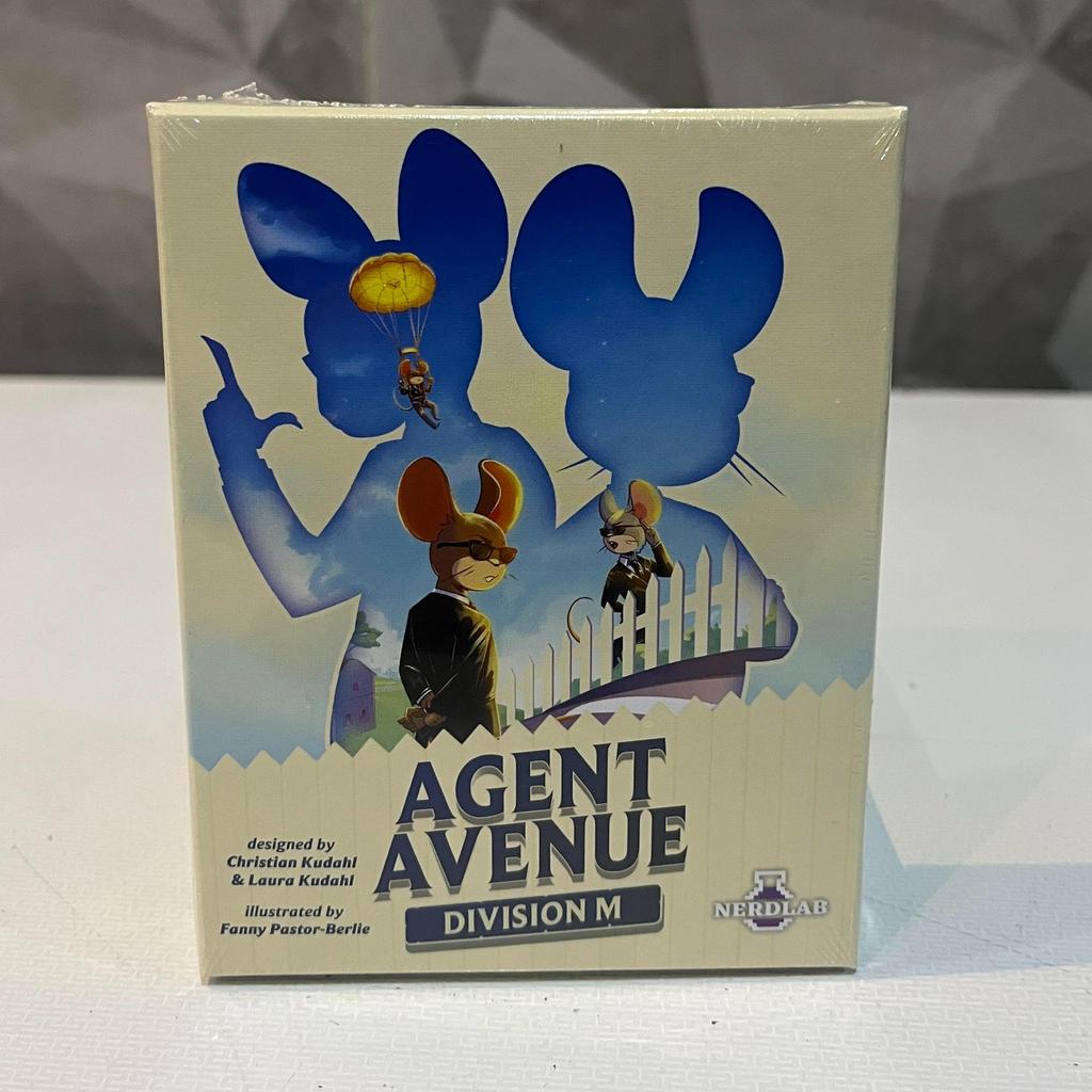 Agent Avenue Divison M Expansion For Agent Avenue Board Game