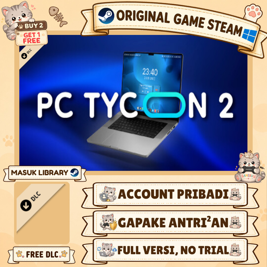 PC Tycoon 2 Game Steam - Games PC Laptop Windows