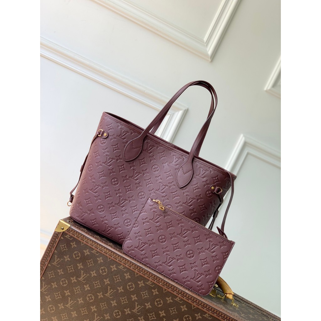 [ Pre-Order ] LV Large Capacity Women's Hand & Shoulder Bag with Detachable Pouch