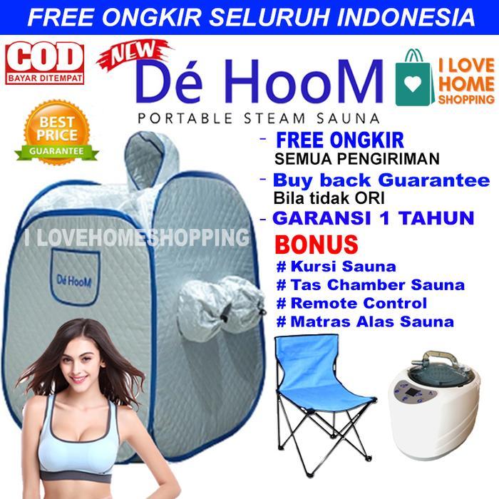 ART De Hoom Steam Sauna Portable- garansi 1 tahun - COD - free bonus kursi TERMURAH