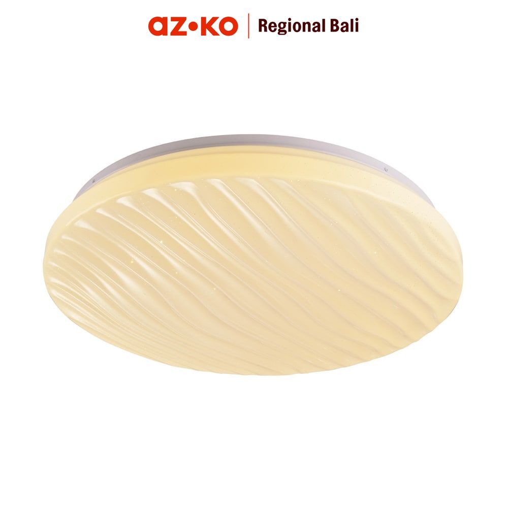 AZKO Eglare Wavy Lampu Langit-Langit LED 36 Watt - Putih Plafon Light Lampu Plafon Ceiling Light Dow