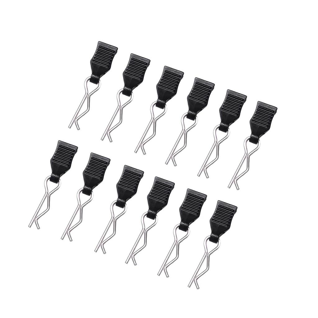 MJX 16101 16102 MJX 16208 16209 16210 M001 HBX 16889 12pcs Body Shell Clip Pin with Fixing Mount 1/1