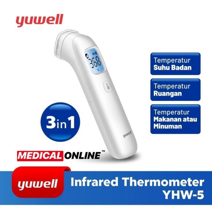 TerlarisTHERMOMETER DIGITAL DAHI / THERMOMETER INFRARED / TERMOMETER YUWELL - YUWELL YHW5tbk