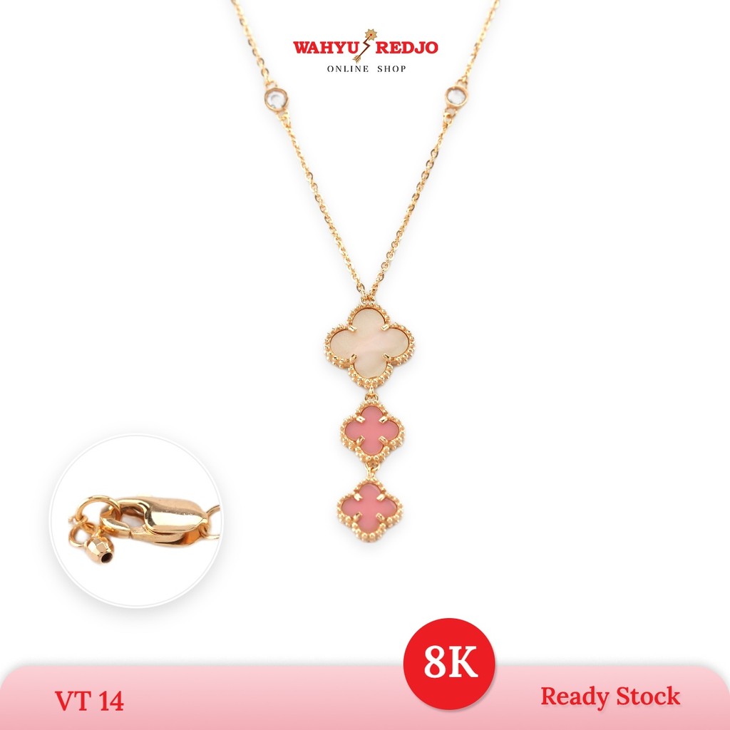 WAHYU REDJO - KALUNG EMAS 8K  MODEL BUNGA SEMANGGI MANIS & ELEGAN (NON PMR)