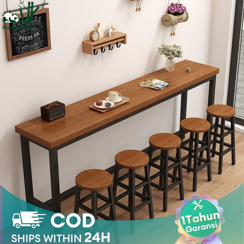 Meja Bar Meja Cafe Meja Kopi Teras Meja Makan Kayu Meja Panjang Meja Barista Meja Mini Bar Minimalis