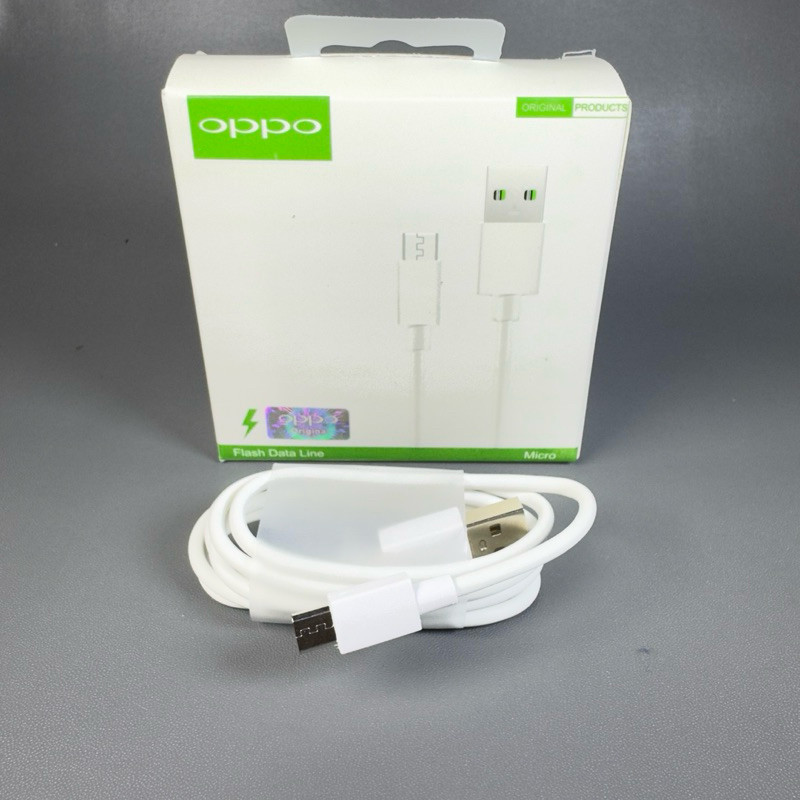 Kabel Data Oppo A5S A12 Oppo A31 ORIGINAL 100% Micro USB Fast charging