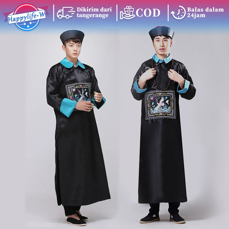 Kostum Hantu Kostum Vampir China Halloween Costume Cosplay Kostum Zombie Hantu China Dewasa Pesta To