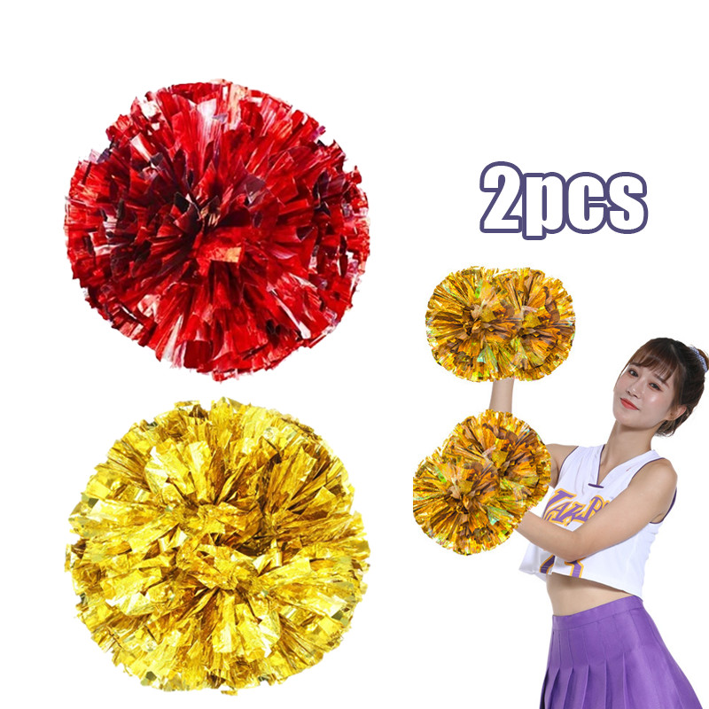 Pompom Cheerleader Rumbai Tari - Sepasang Pom Pom Nari Cheerleader | COD