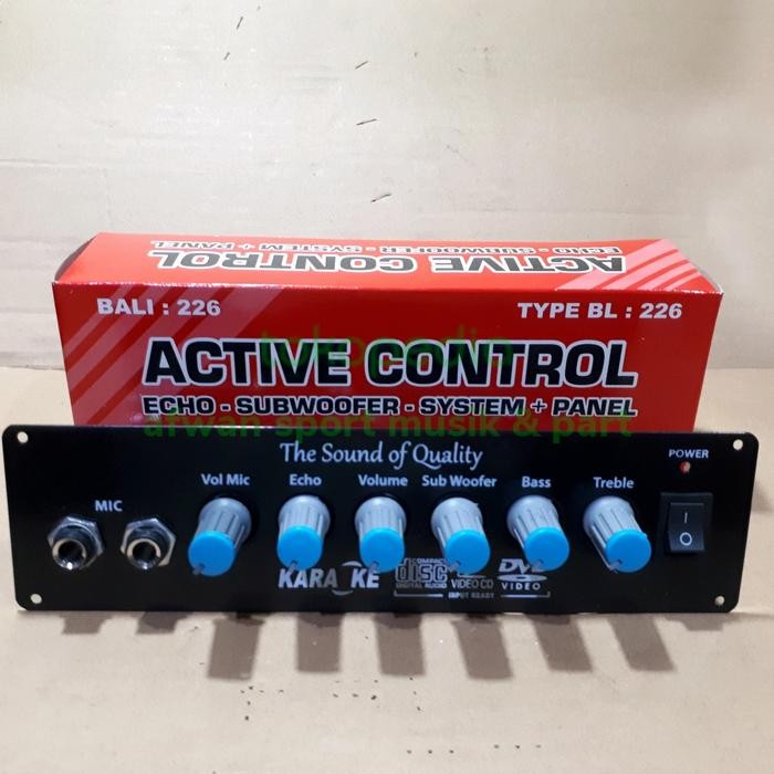 Modul Kit Speaker aktif .Tone control/ Mic /Subwoofer with panel