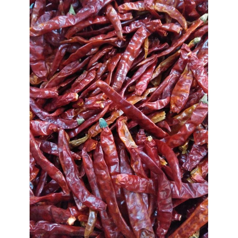Cabe japlak merah kering cabai kering