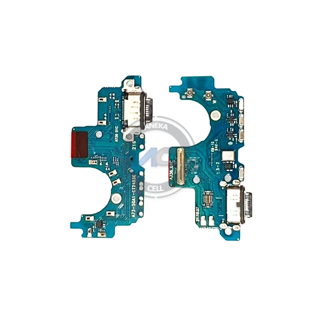 FLEXIBEL CHARGER SAMSUNG A73 5G / FLEKSIBEL KONEKTOR SIM + MIC A736B / A736B + IC