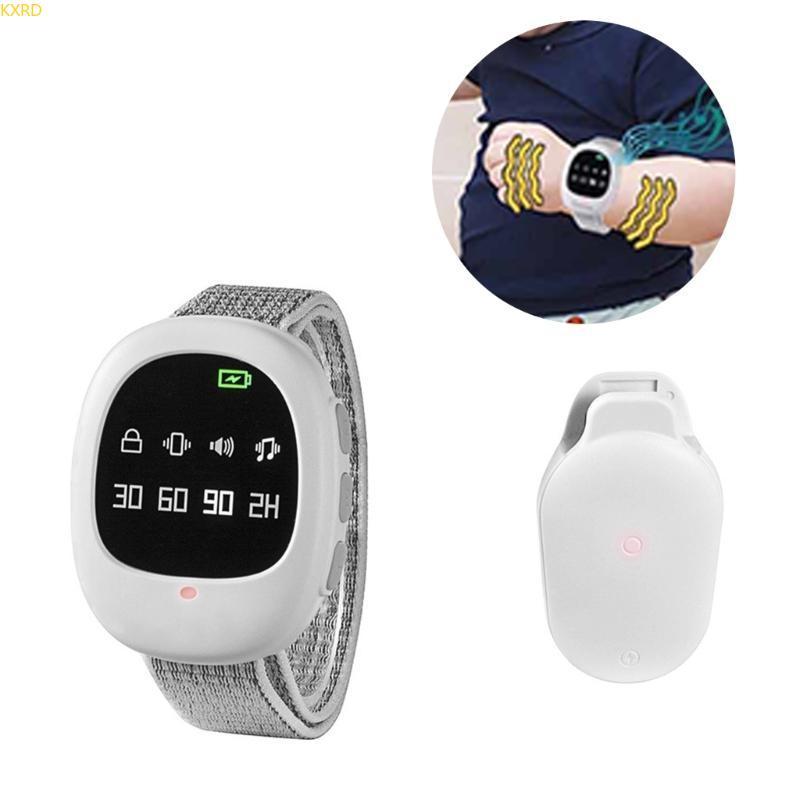 Wireless Urine Wet Alarm Pee Alarm with Receiver Transmitter Bedwetting Reminder