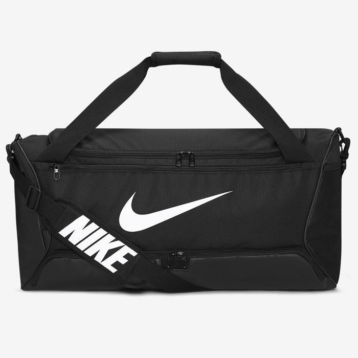 Tas NIKE Brasilia Duffel Training Travel Bag 60L Unisex Black ORIGINAL