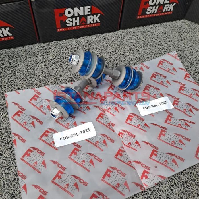 Link Stabil Stabilizer Front Sway Bar Merk F-One Shark FOS Yaris 2014 - ON / Vios 2013 - ON / Etios 