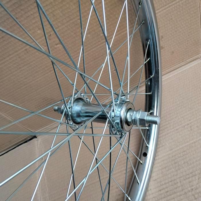 Velg Wheelset Sepeda 26 Besi - Velg Depan, 26 inch Terlaris