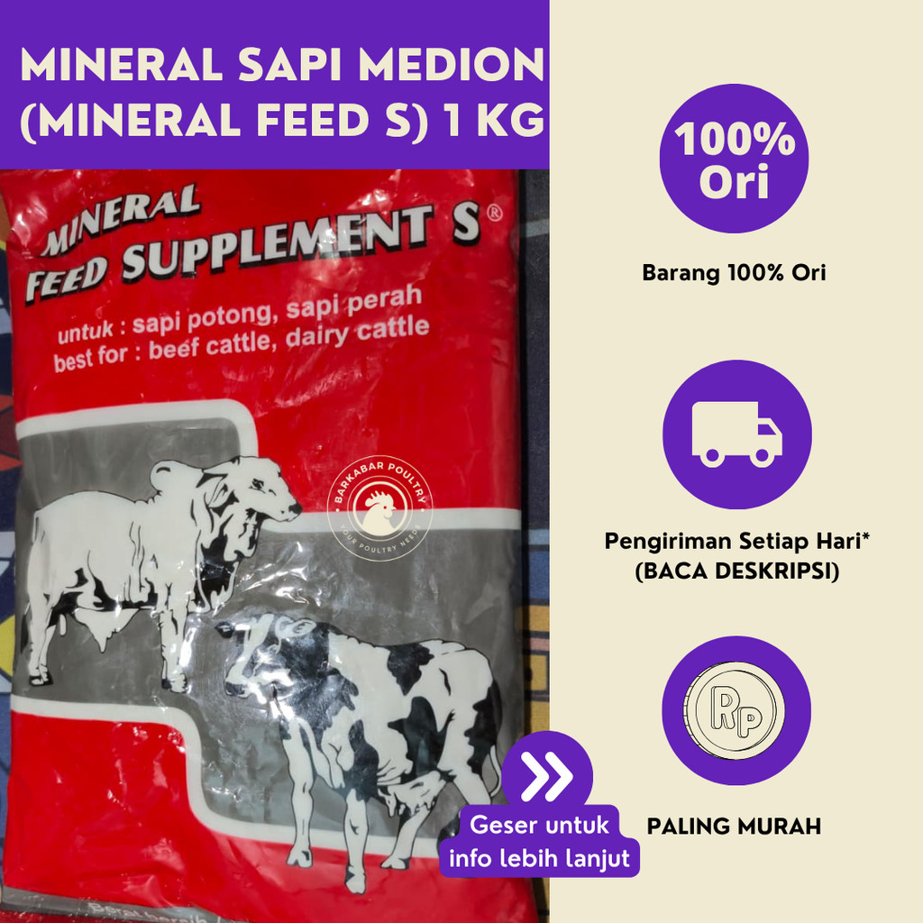 Mineral Sapi Medion 1 Kg (Penggemuk Sapi)
