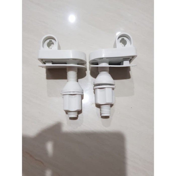 TOTO Engsel Tutup Kloset THX364 Putih Original Bahan Plastik Cocok untuk Tutup Closet TOTO Model TC3