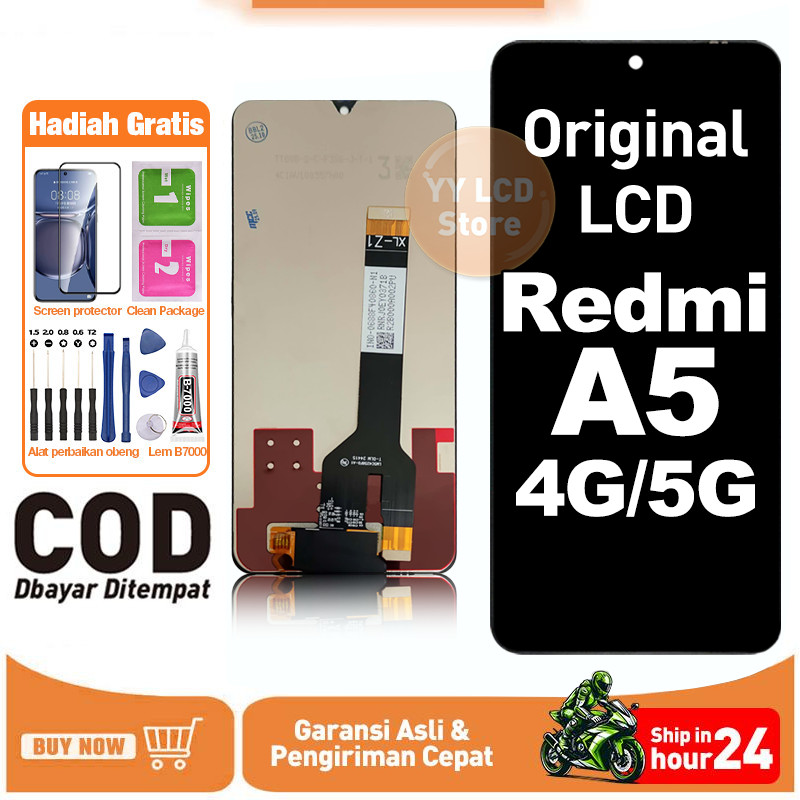 LCD REDMI A5 4G 5G Ori TOUCHSCREEN Fullset Asli Crown Murah Compatible For Glass Touch Screen Digiti