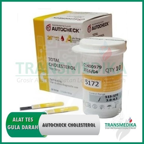 (Toko surta tani) Autocheck Cholesterol / Strip Refill Cholesterol / Autocheck
