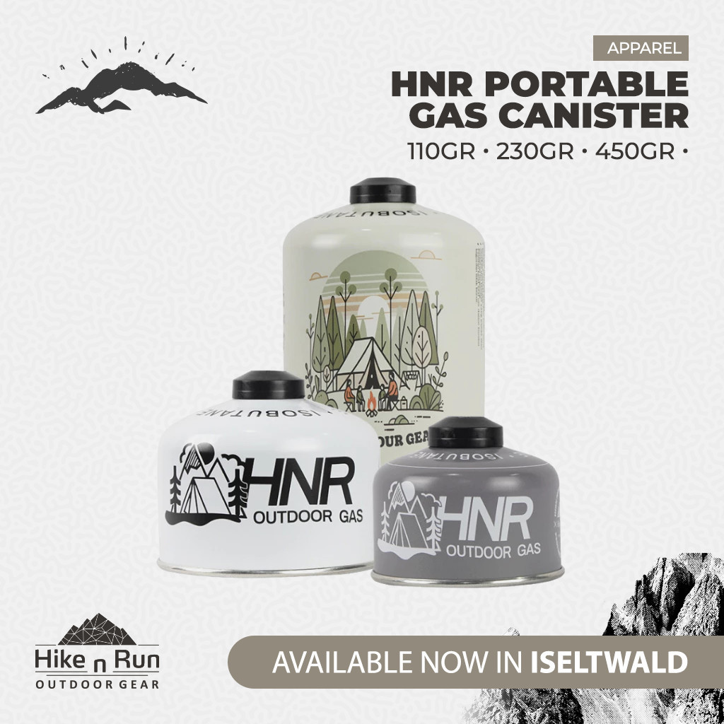 Hike n Run Gas Canister Portable – Tabung Gas Camping Terisi 110gr/230gr/450gr
