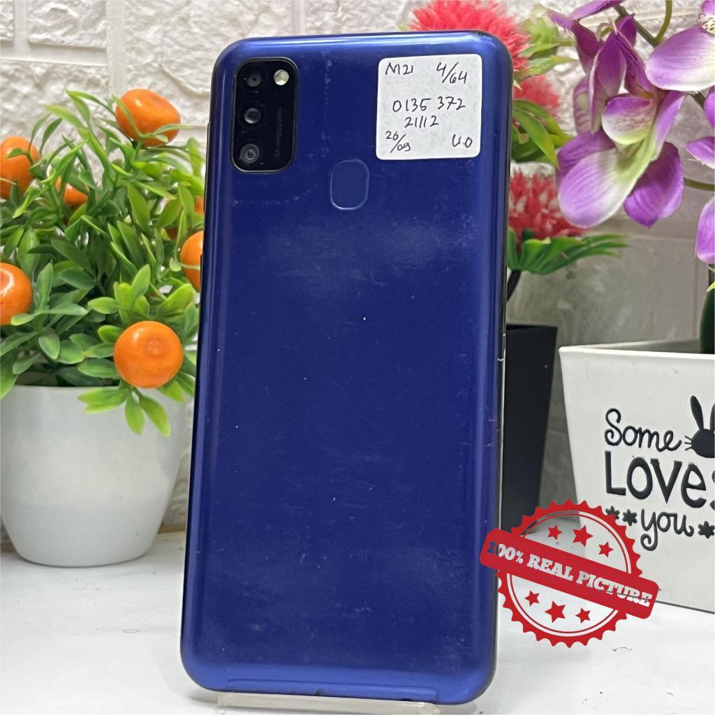Samsung M21 4/64GB Bekas Second Eks Grs Resmi Samsung Indonesia
