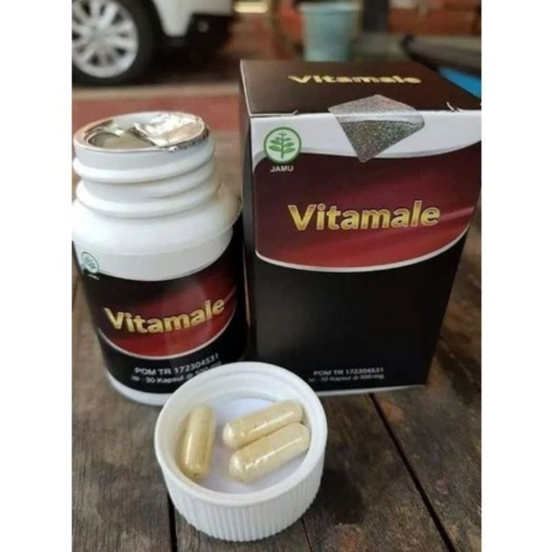 BISA (COD) Terlaris NfVitamale Hwi Asli Original Botol 30 Kapsul Meningkatkan Stamina Pria