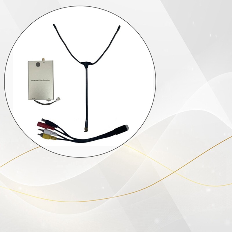 Commercial Hot Plates 40KM VRX FPV Video Receiver 500Mhz Wireless Analog Video Receiver Long Range T