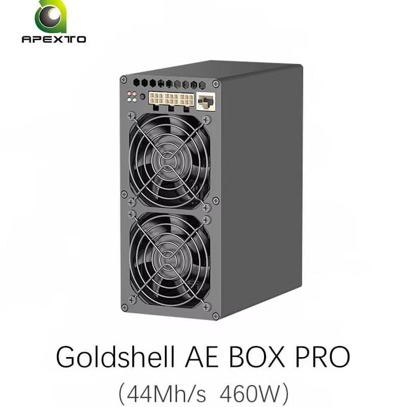 BUY 2 GET 1 FREE Goldshell AE BOX Pro 44Mh/s 460W ALEO Miner BRAND NEW
