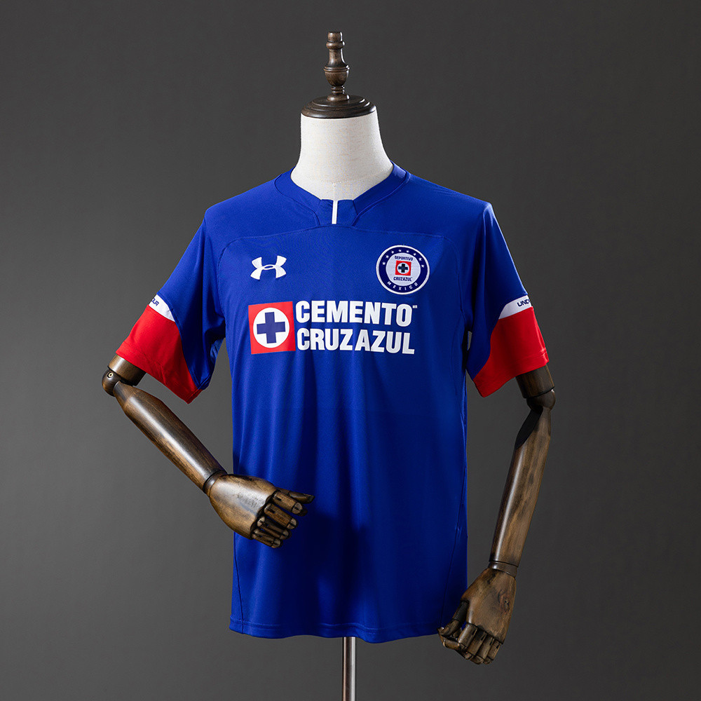 Jersey Cruz Azul 18/19 Home Retro T shirt pria