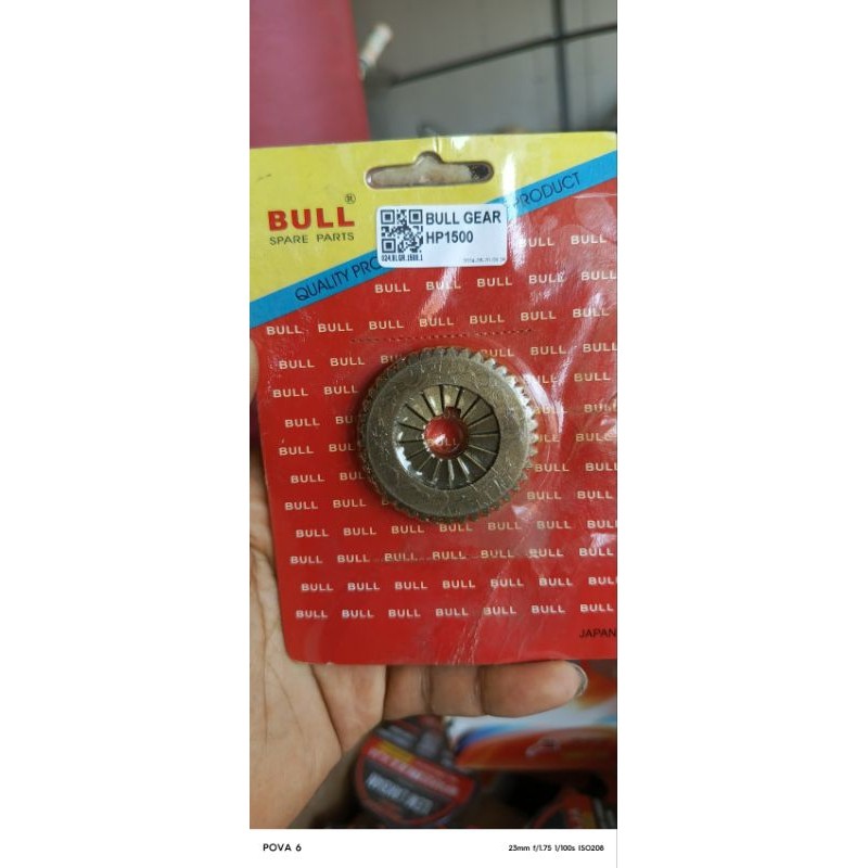 Gear bull HP 1500 for mesin bor makita 13mm