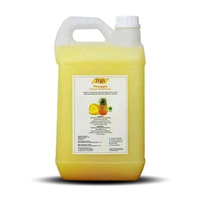 [nobitafamily] TOZA JUICE FRUIT 5 LITER | TOZA JUS BUAH 5L SIAP MINUM - PINEAPPLE